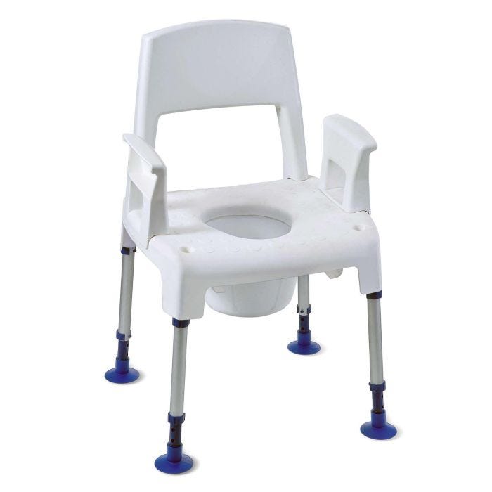 Sgabello doccia alluminio seduta girevole disabili anziani Feridras